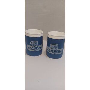 Miller Time Blue 1998 Vintage Hugger Kombo USA Classic Travel Outdoor Water Cool